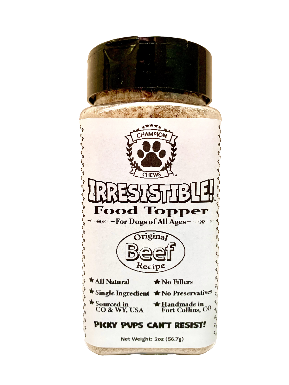 Irresistible!™ Food Topper - 2oz Bottle